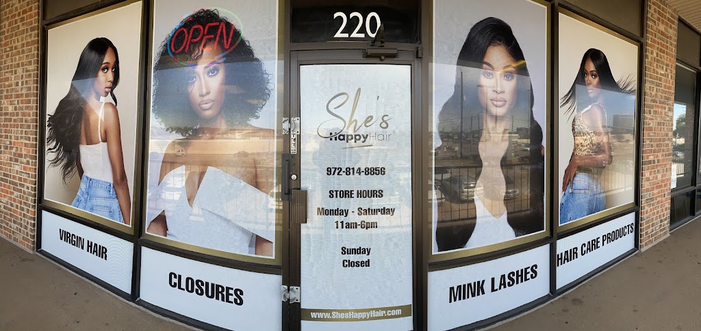 Shes Happy Hair | 900 E Copeland Rd Ste 220, Arlington, TX 76011, USA | Phone: (972) 814-8856