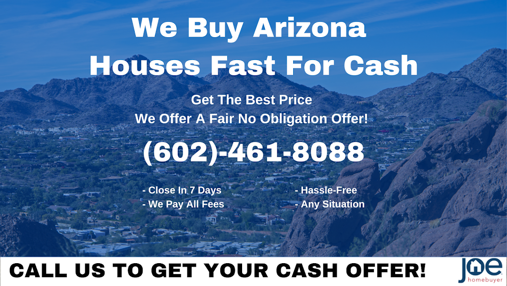 Joe Homebuyer Arizona | 2800 N 24th St, Phoenix, AZ 85008, USA | Phone: (602) 560-5903