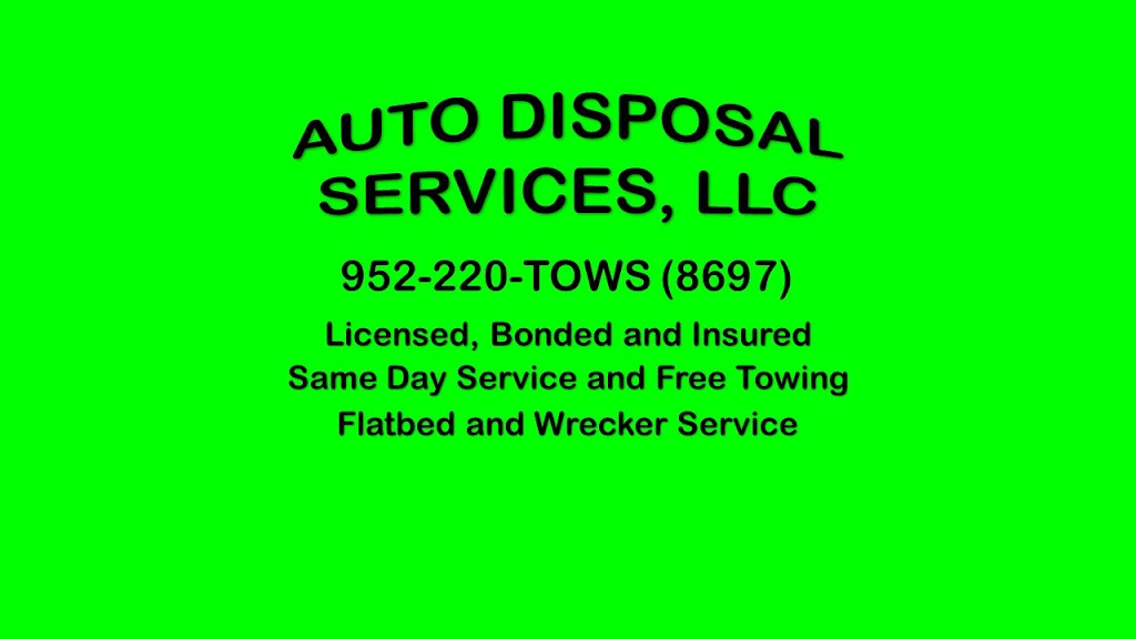 Auto Disposal Services | 705 4th St SW suite b, Montgomery, MN 56069, USA | Phone: (952) 220-8697