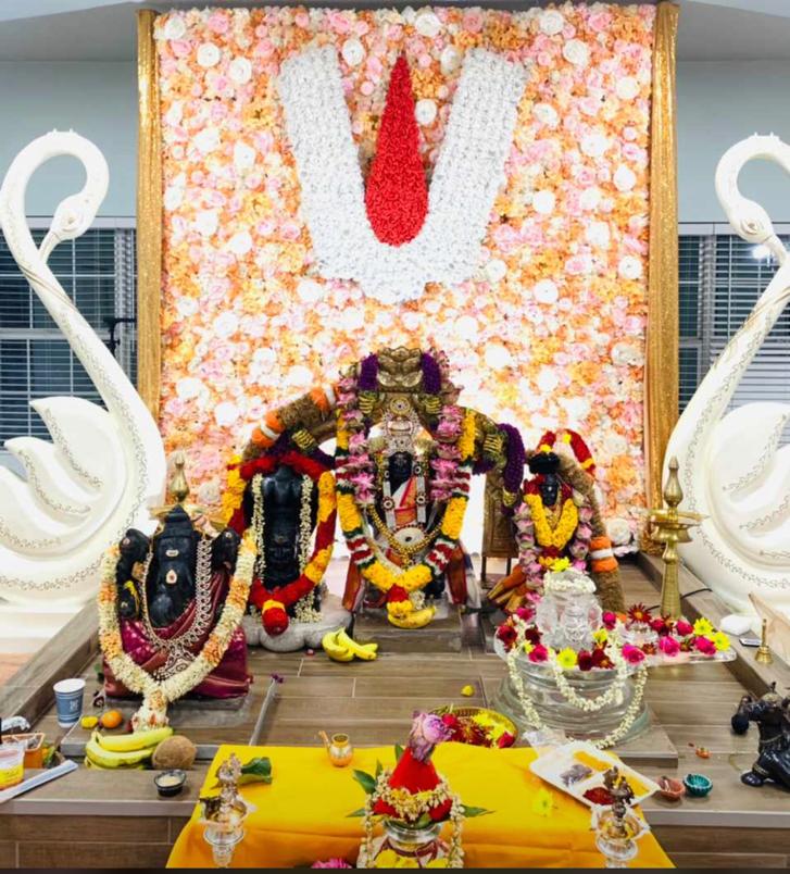 Sri Veera Venkata Satyanarayana (RVVSS) Temple | 5604 4 Seasons Ln, McKinney, TX 75071, USA | Phone: (469) 569-0102