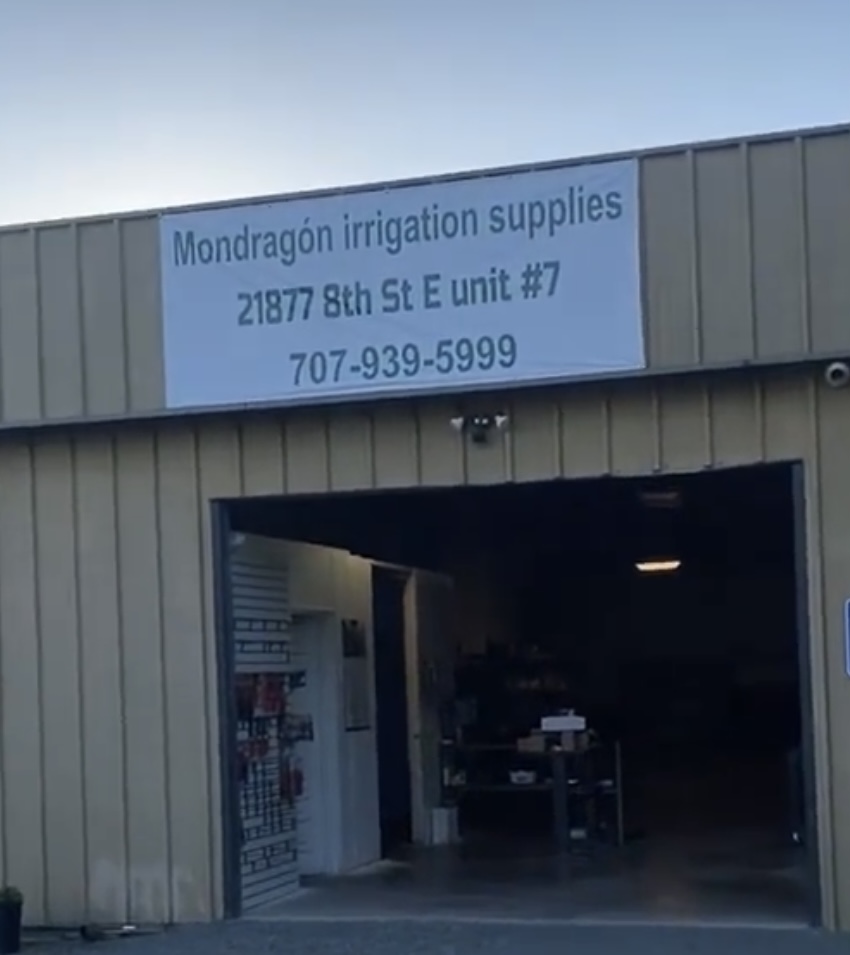 MONDRAGON IRRIGATION SUPPLIES | 21877 8th St E Unit 7, Sonoma, CA 95476, USA | Phone: (707) 939-5999