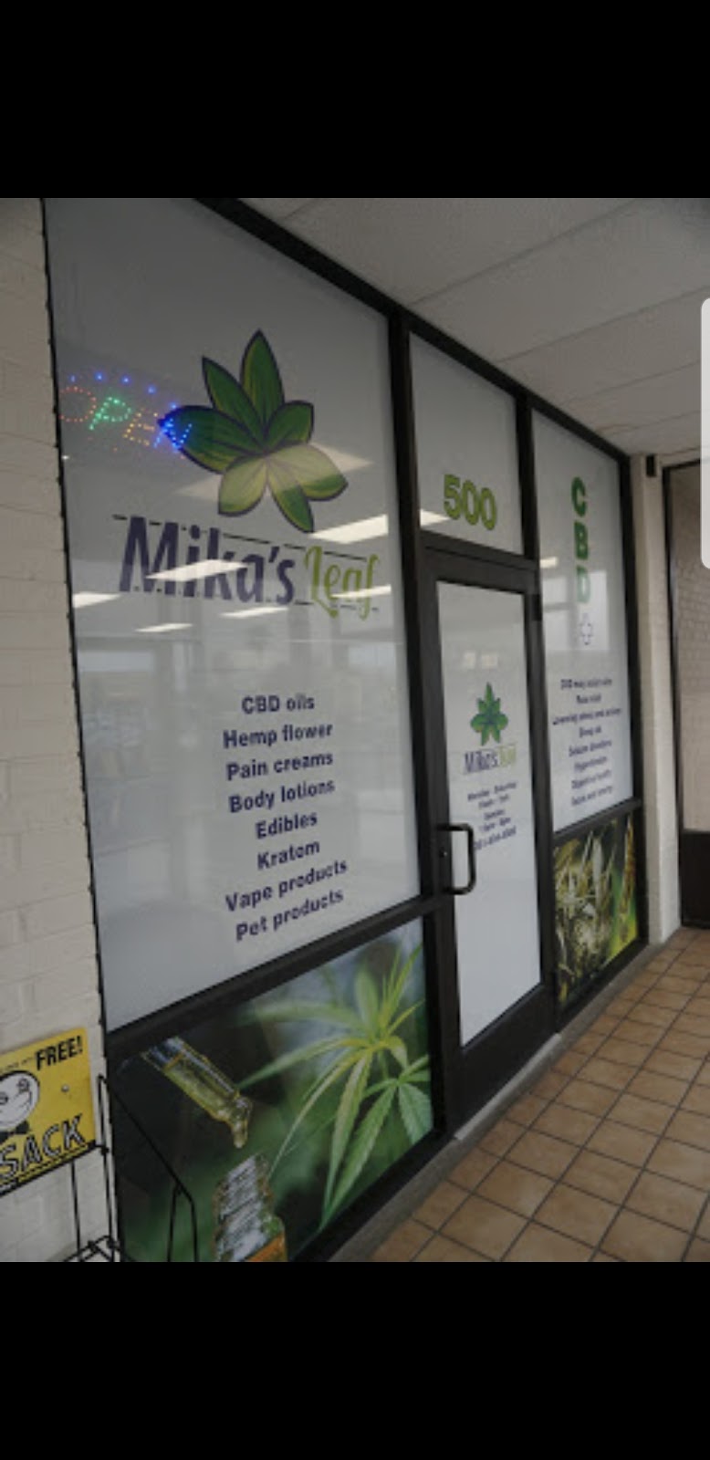 Mikas Leaf CBD | 11330 Leopard St Suite 500, Corpus Christi, TX 78410 | Phone: (361) 504-4086