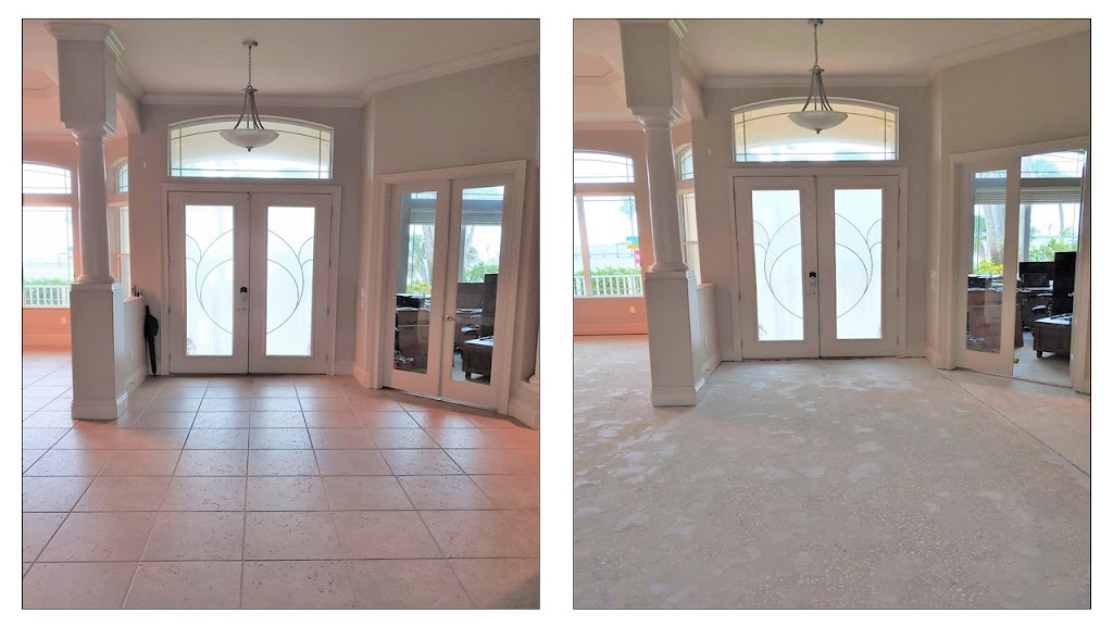 Central Florida Dust-Free Tile Removal | 924 Centennial Ave, Deltona, FL 32738, USA | Phone: (386) 500-8009