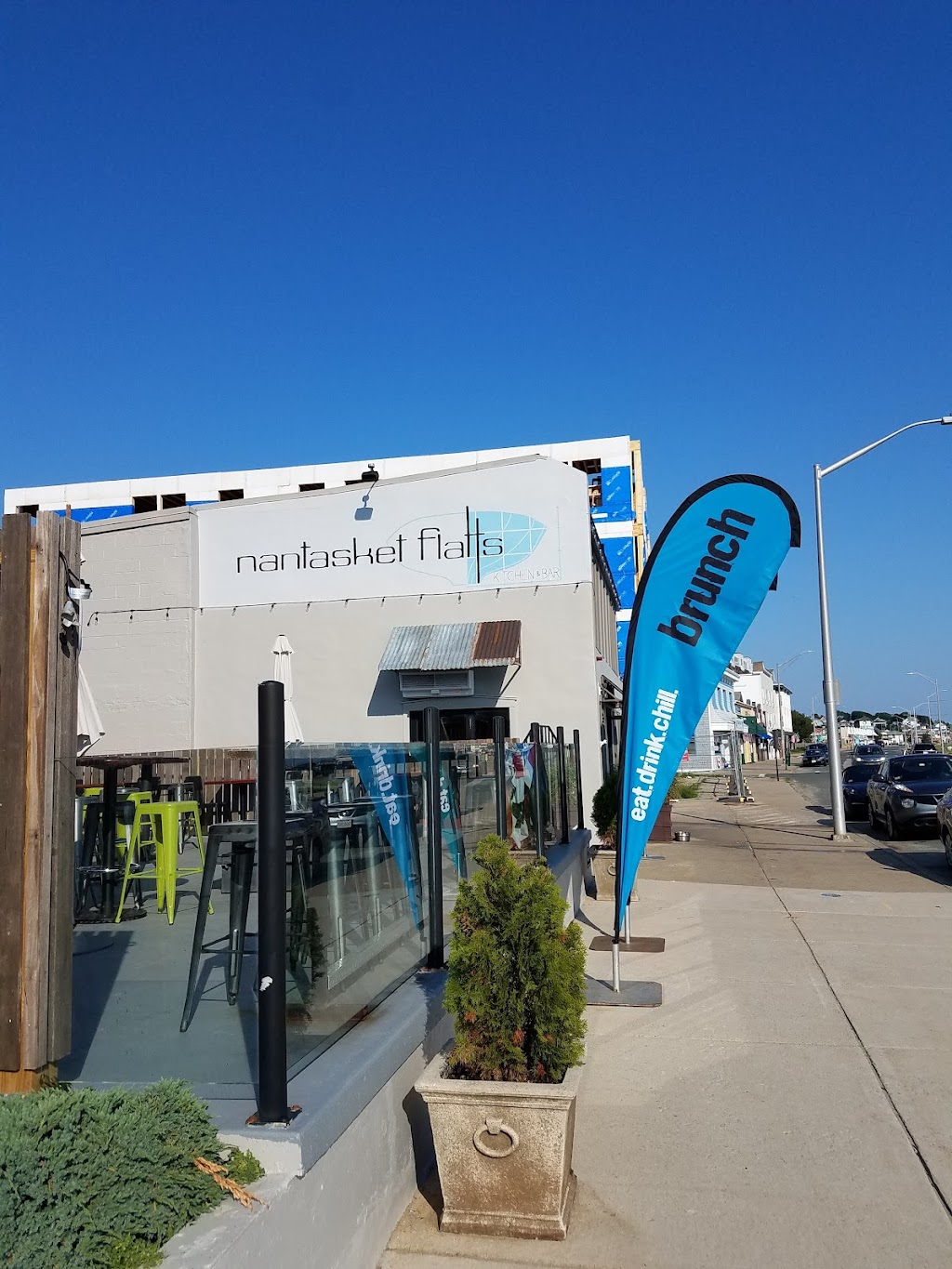 High Tide at Nantasket Flatts | 145 Nantasket Ave, Hull, MA 02045, USA | Phone: (781) 773-1402