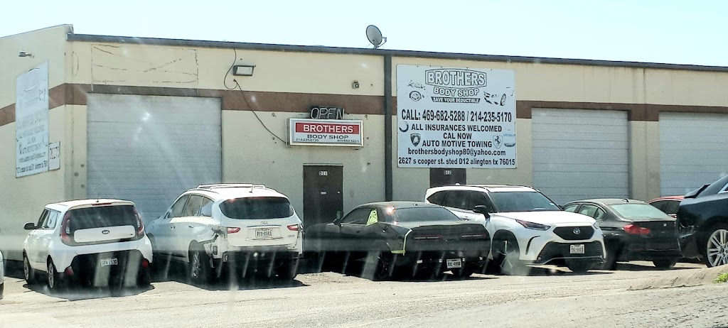 Brothers Body Shop | 2627 S Cooper St #D12, Arlington, TX 76015, USA | Phone: (214) 235-5170