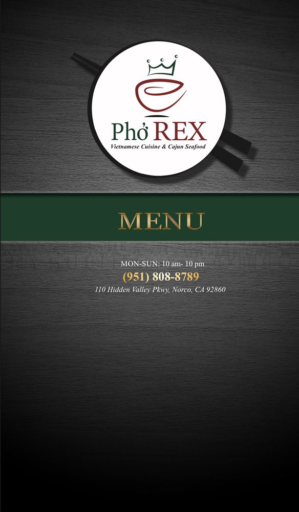 Pho Rex | 110 Hidden Valley Pkwy Ste C, Norco, CA 92860, USA | Phone: (951) 808-8789