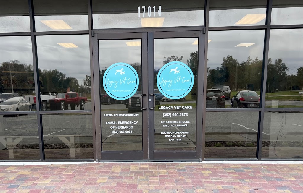 Legacy Vet Care | 17014 Ayers Rd, Brooksville, FL 34604, USA | Phone: (352) 900-2673