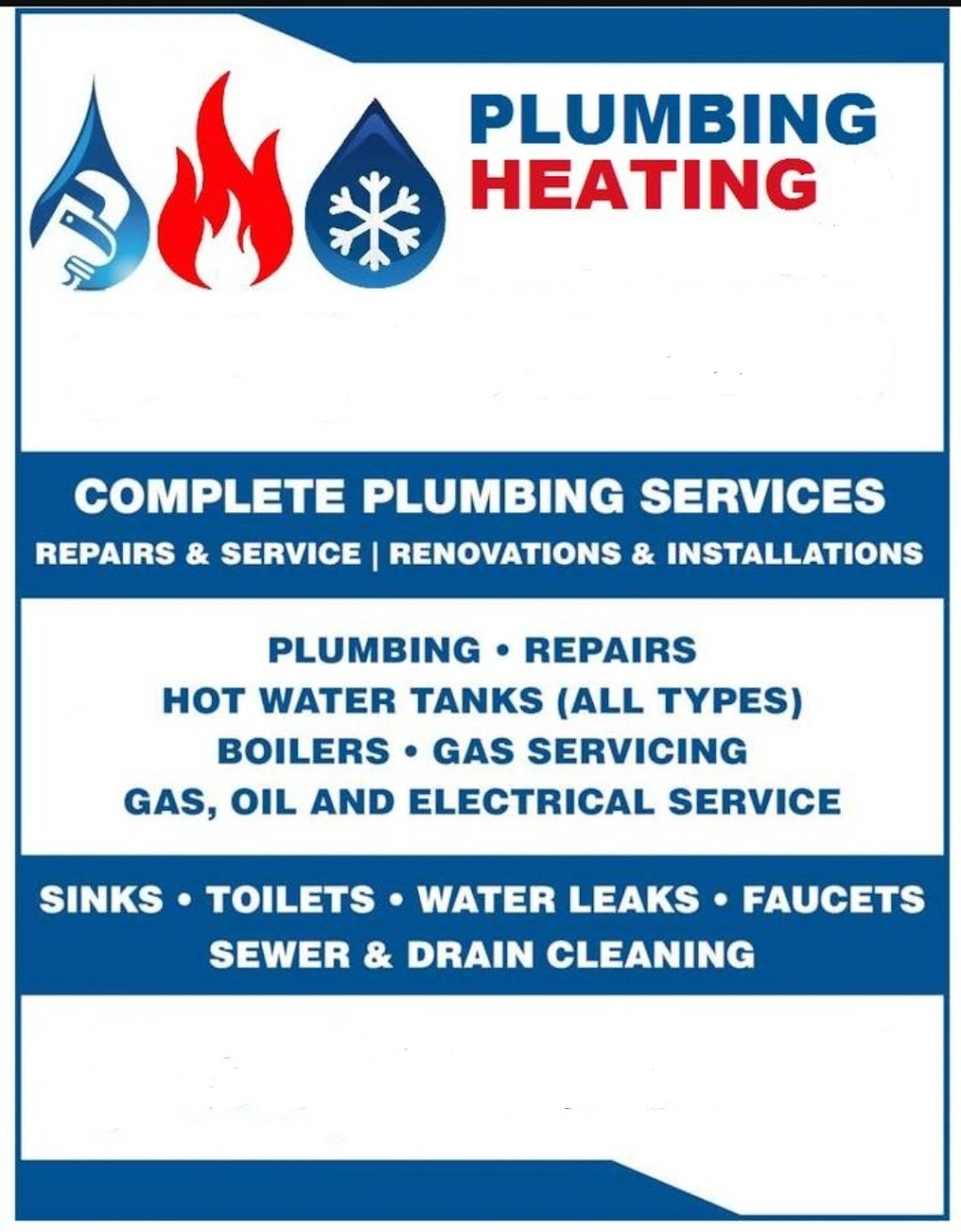 Mains and drains plumbing & heating | 211 Johnson Ave, Hackensack, NJ 07601, USA | Phone: (862) 200-6597