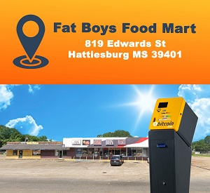 Bitcoin ATM Hattiesburg - Coinhub | 819 Edwards St, Hattiesburg, MS 39401, United States | Phone: (702) 900-2037