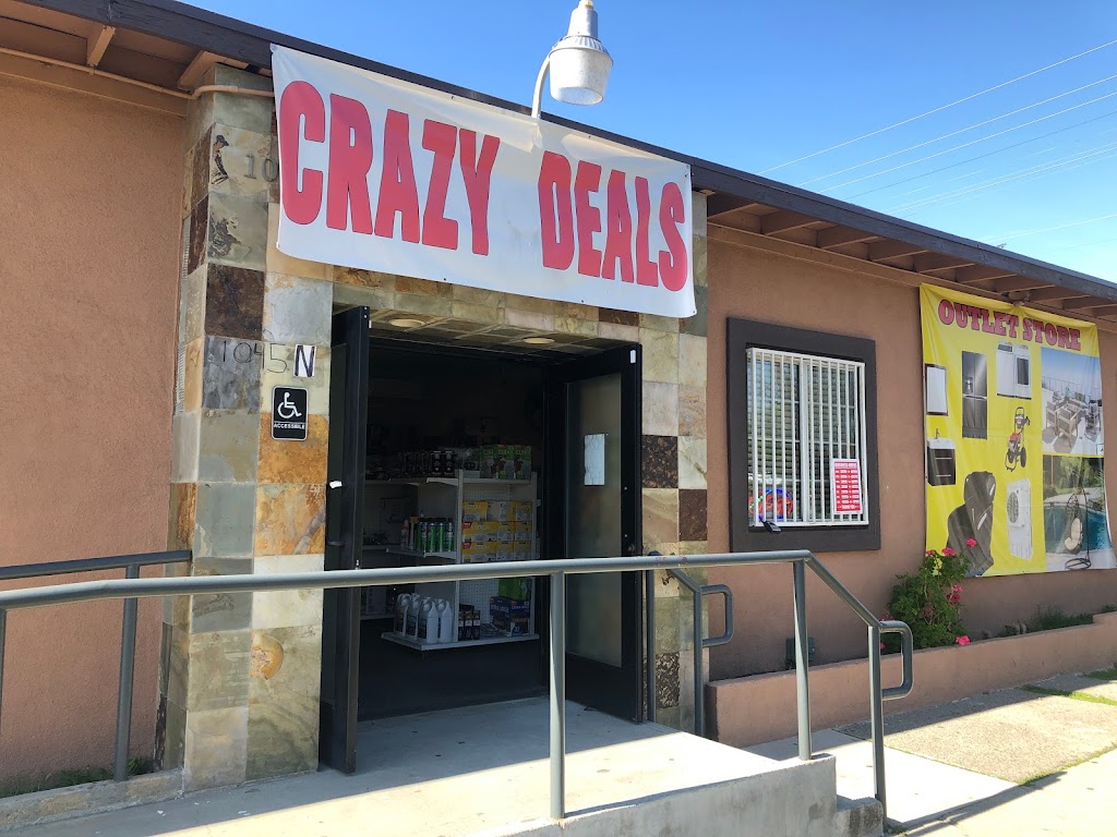 Crazy deals | 1045 N Cucamonga Ave, Ontario, CA 91764, USA | Phone: (909) 997-1758