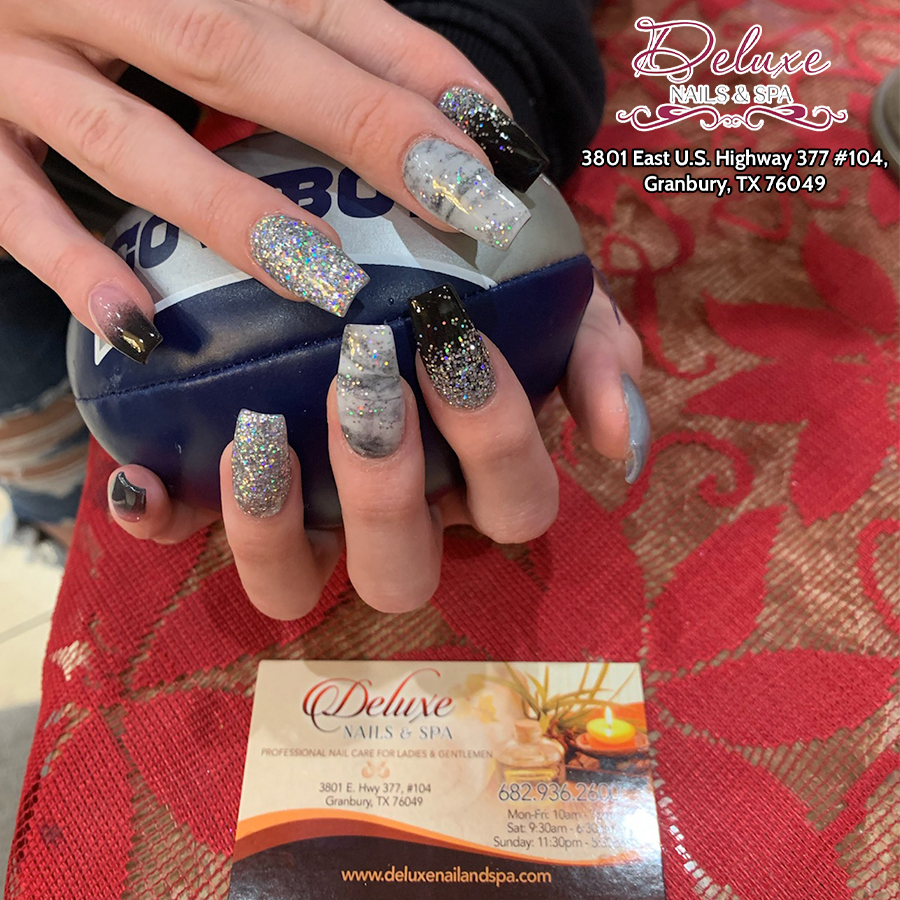 DELUXE NAILS & SPA | 3801 E US Hwy 377 #104, Granbury, TX 76049, USA | Phone: (682) 936-2600