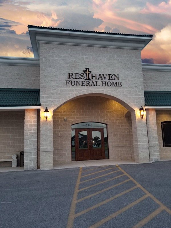 Resthaven Funeral Home | 1345 S Commercial St, Aransas Pass, TX 78336, USA | Phone: (361) 758-1100