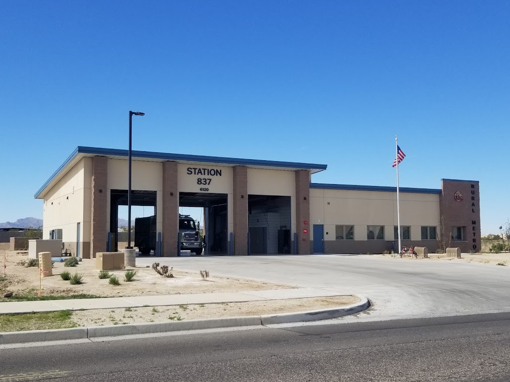 Rural Metro Fire Station 837 | 6120 N Litchfield Rd, Litchfield Park, AZ 85340, USA | Phone: (480) 627-6200