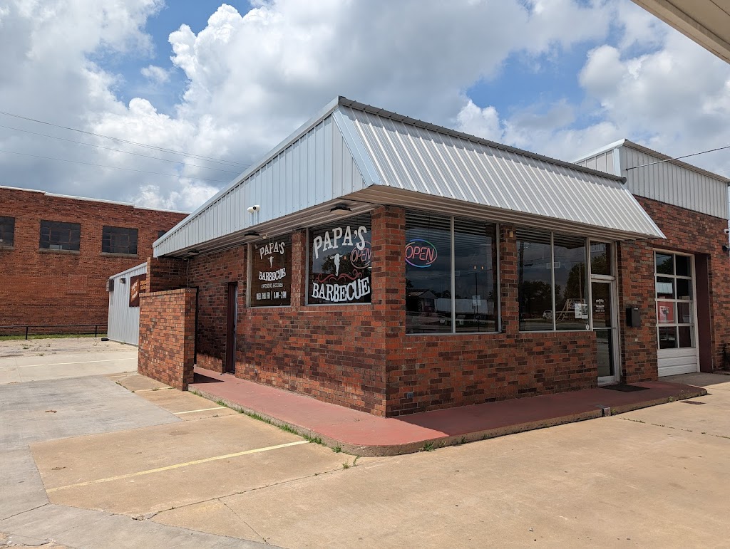 Papas Barbeque | 2 W Broadway St, Okemah, OK 74859, USA | Phone: (918) 720-6848