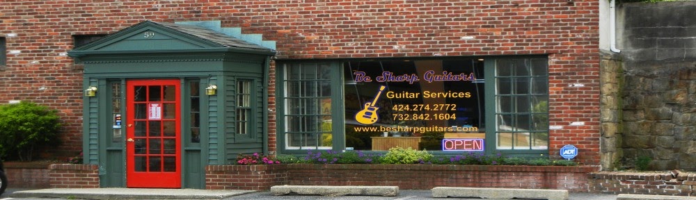 Be Sharp Guitars | 59 Newman Springs Rd, Shrewsbury, NJ 07702, USA | Phone: (732) 842-1604