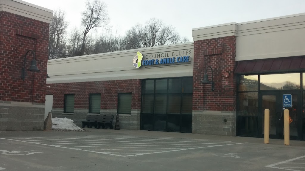 Council Bluffs Foot & Ankle Care | 320 McKenzie Ave #102, Council Bluffs, IA 51503, USA | Phone: (712) 328-0297