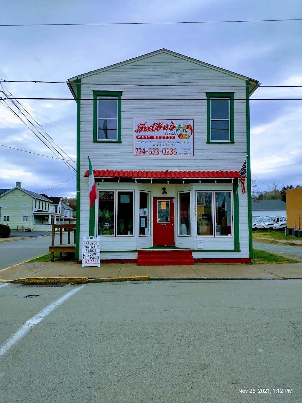 Falbo’s Pizza | 206 Vine St, West Newton, PA 15089, USA | Phone: (724) 633-0236