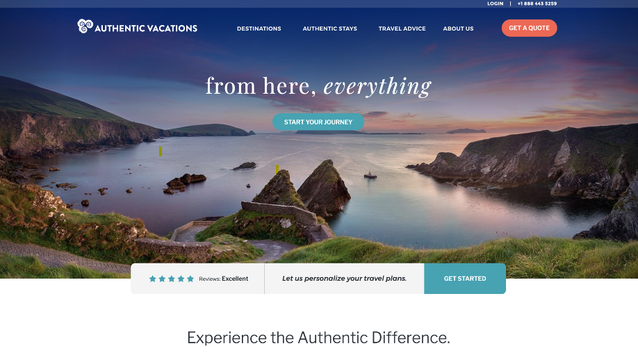 Authentic Vacations | 16100 N Greenway Hayden Loop Suite E-130, Scottsdale, AZ 85260, USA | Phone: (888) 443-5259