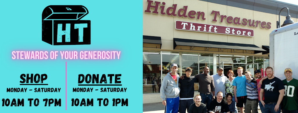 Hidden Treasures Thrift Store | 2915 Pentagon Dr, St Anthony, MN 55418, USA | Phone: (612) 706-3223