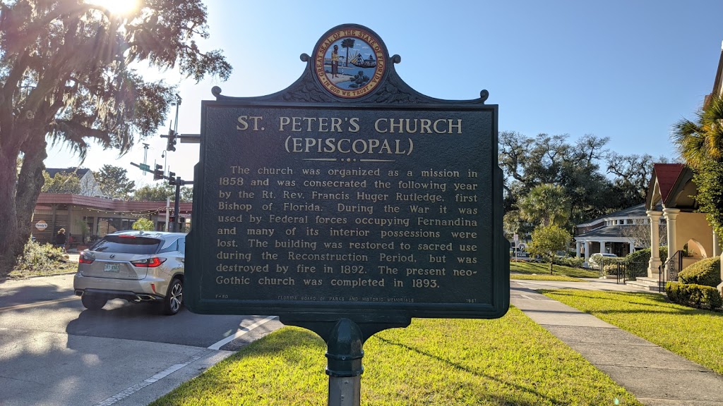 St Peters Episcopal Church | 801 Atlantic Ave, Fernandina Beach, FL 32034, USA | Phone: (904) 261-4293