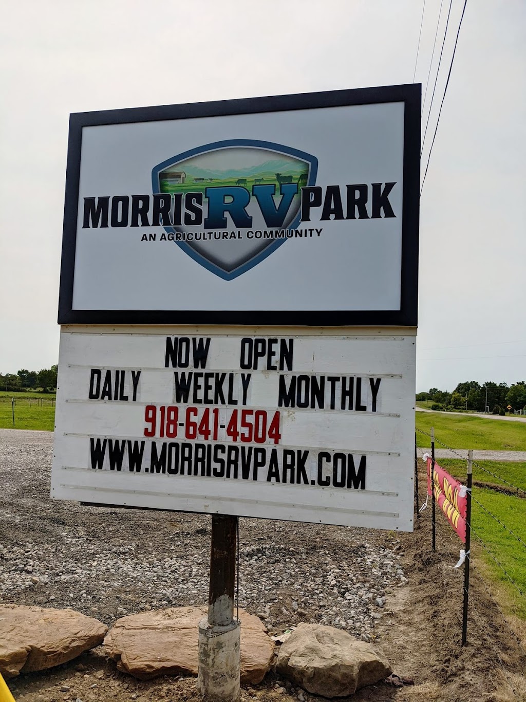 Morris RV Park | 17220 US-62, Morris, OK 74445, USA | Phone: (918) 641-4504