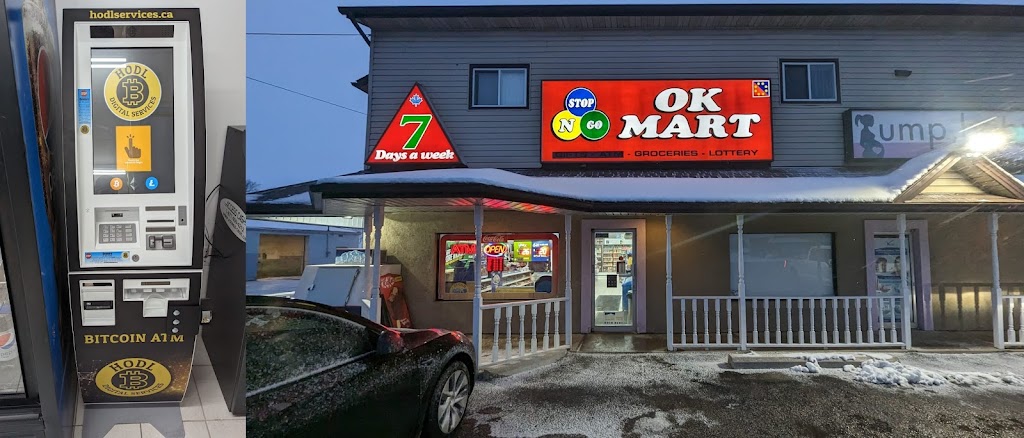 HODL Bitcoin ATM - OK Mart | 8300 Malden Rd, Windsor, ON N9J 2V6, Canada | Phone: (416) 840-5444