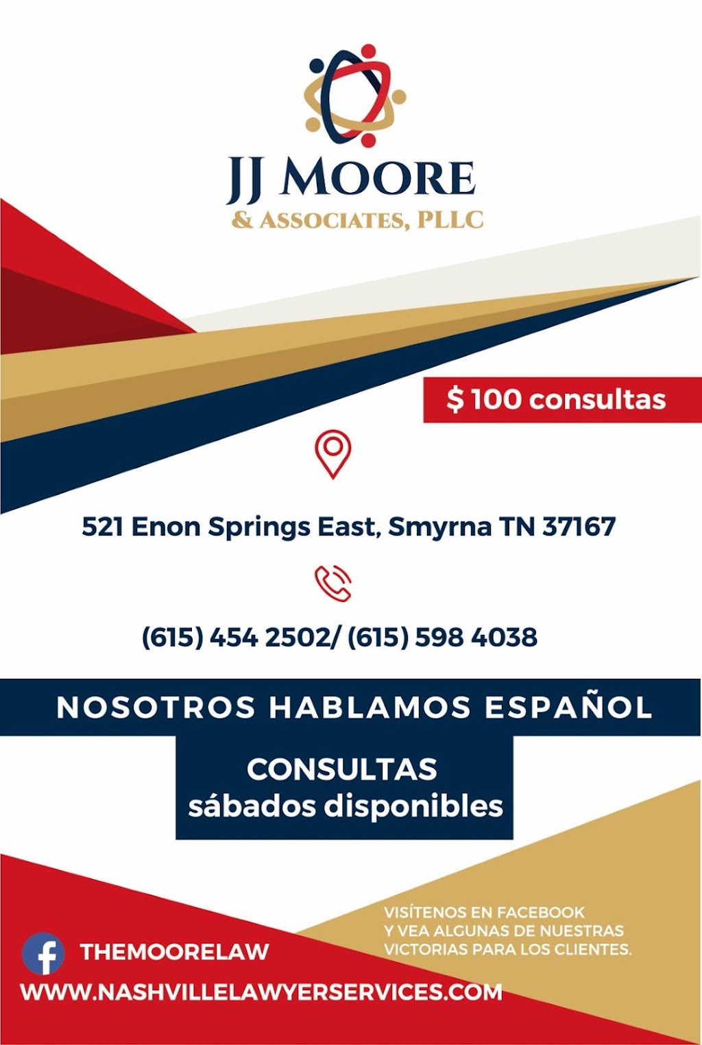 JJ Moore & Associates, PLLC | 521 Enon Springs Rd E, Smyrna, TN 37167, USA | Phone: (615) 454-2502