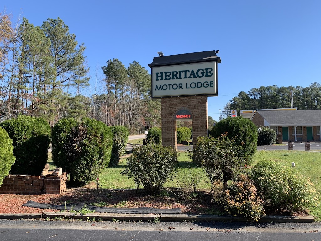 Heritage Motor Lodge | 320 Rives Rd, Petersburg, VA 23805, USA | Phone: (804) 732-3444