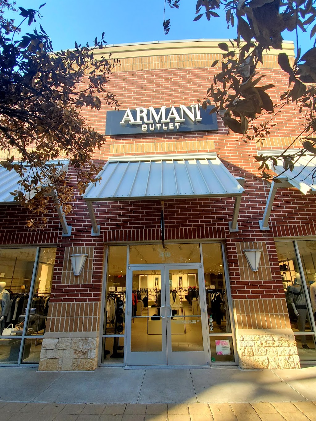 Armani Outlet Premium Outlets Houston | 29300 Hempstead Rd Suite 413, Cypress, TX 77433, USA | Phone: (281) 213-5061