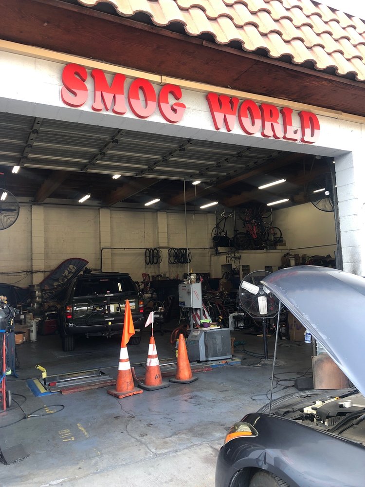 Smog World - Smog Check Monterey Park | 401 Monterey Pass Rd F, Monterey Park, CA 91754, United States | Phone: (626) 284-8900