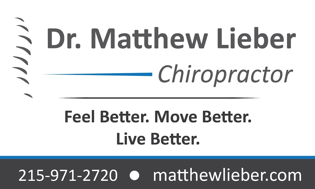 Dr. Matthew Lieber Chiropractic | 81 Big Oak Rd #124, Morrisville, PA 19067, USA | Phone: (215) 971-2720