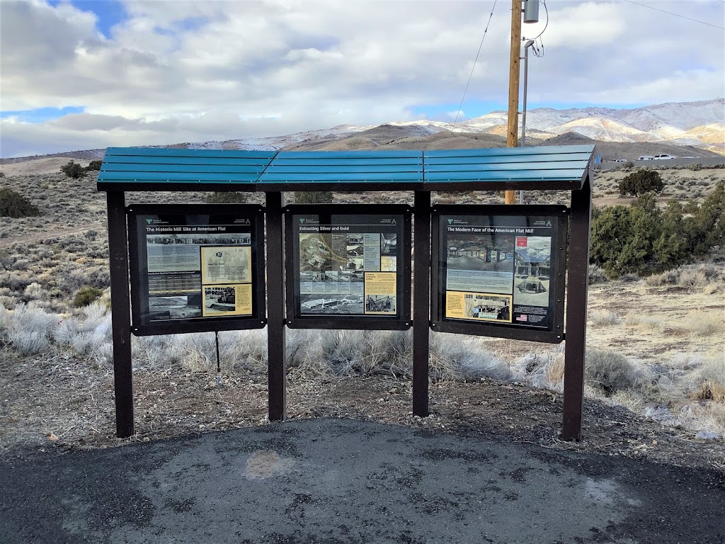 American Flat Mill Kiosk at the Eastgate Depot | 4650 Eastgate Siding Rd, Carson City, NV 89701, USA | Phone: (775) 885-6000