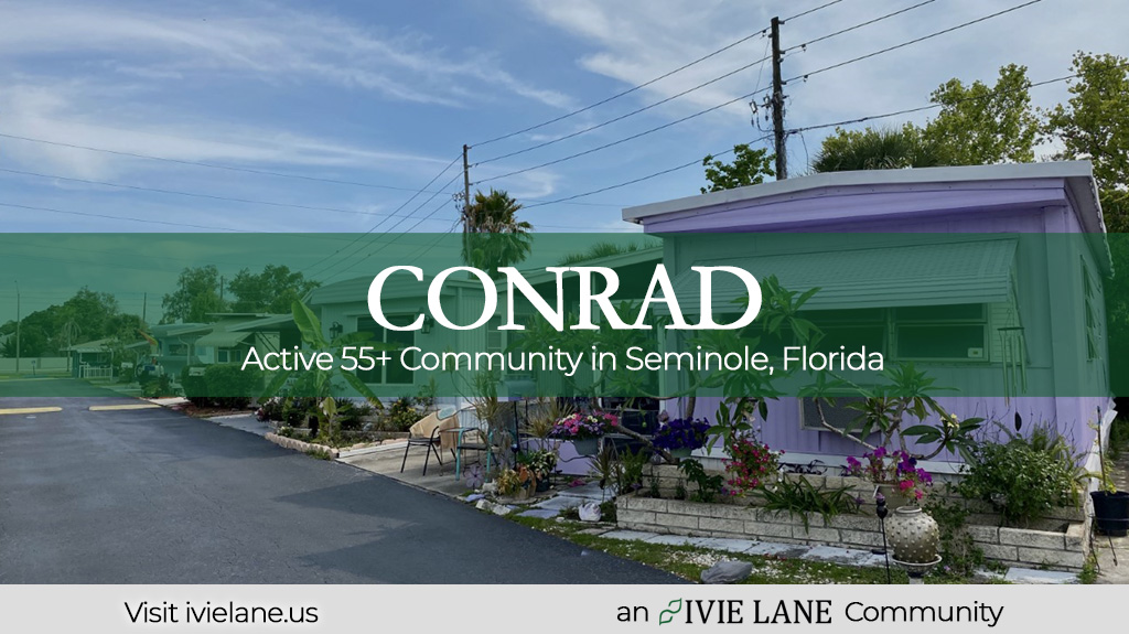 Conrad Mobile Home Park | 9333 Park Blvd, Seminole, FL 33777, USA | Phone: (727) 233-3535