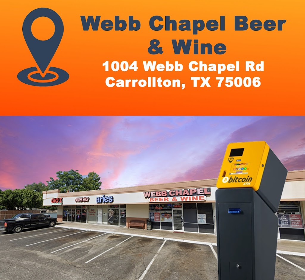 Bitcoin ATM Carrollton - Coinhub | 1004 Webb Chapel Rd, Carrollton, TX 75006, USA | Phone: (702) 900-2037