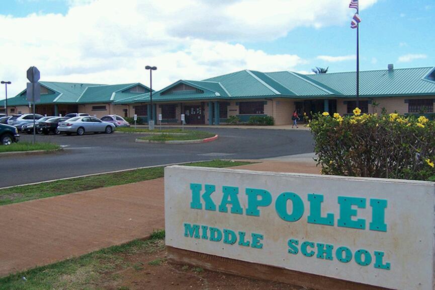 Kapolei Middle School | 91-5335 Kapolei Pkwy, Kapolei, HI 96707, USA | Phone: (808) 693-7025