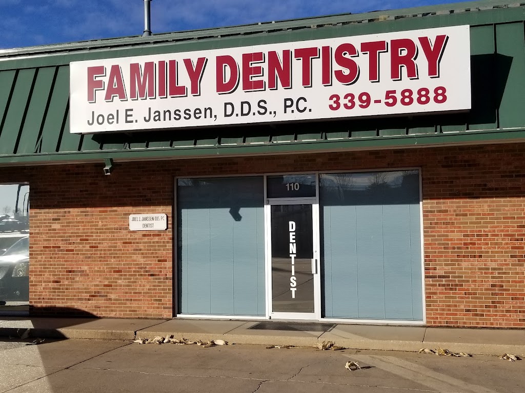 Dr. Joel E. Janssen, DDS | 110 Cedardale Rd, Papillion, NE 68046, USA | Phone: (402) 339-5888