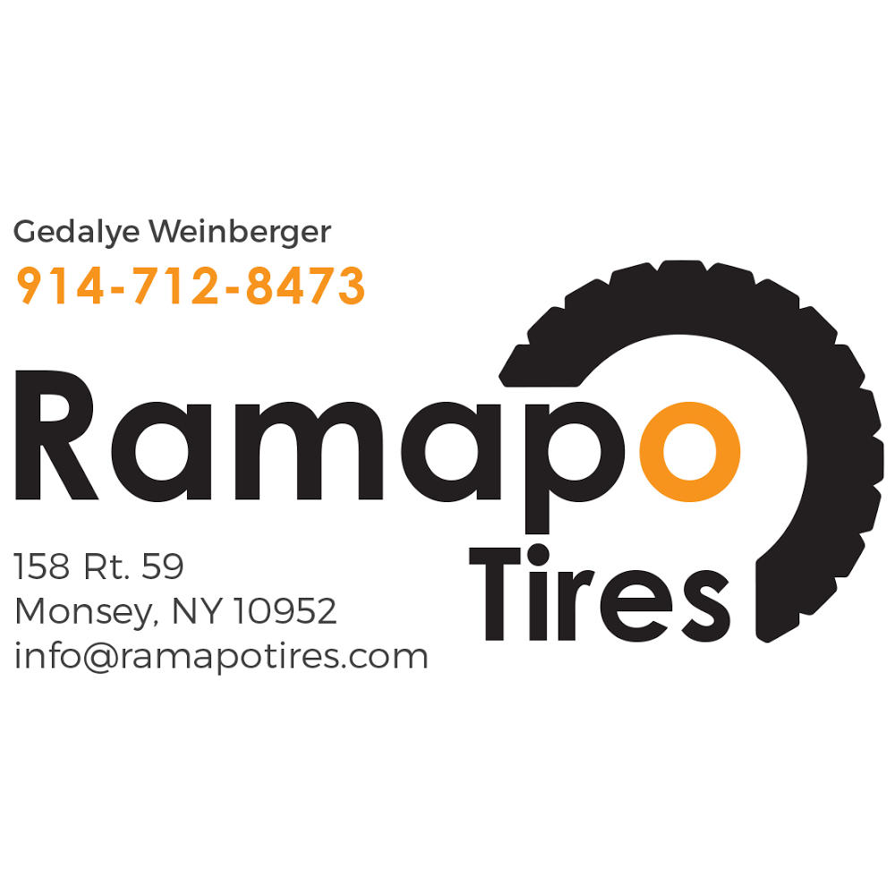 Ramapo Tires | 158 NY-59, Monsey, NY 10952, USA | Phone: (914) 712-8473