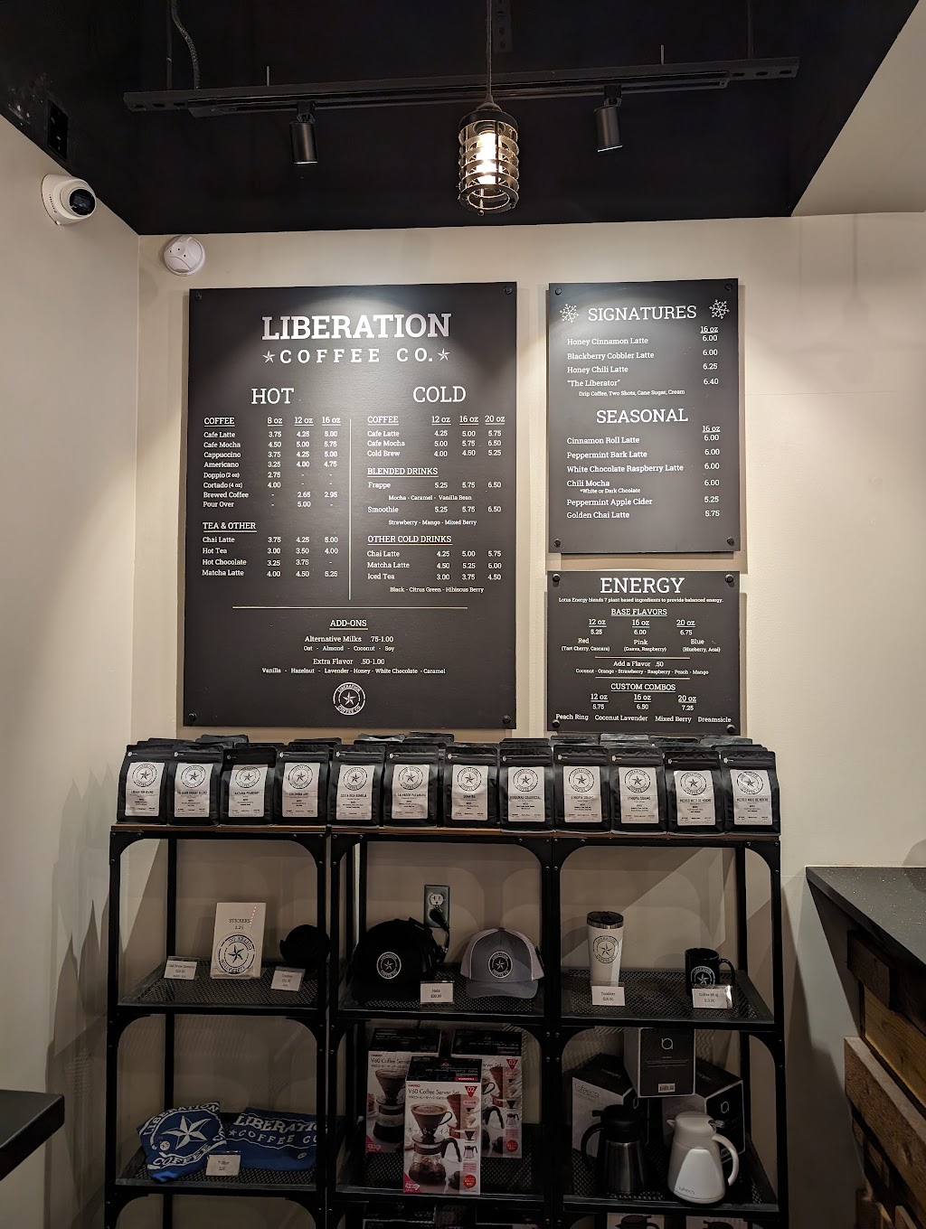 Liberation Coffee Co. | 5752 Grandscape Blvd Suite 305, The Colony, TX 75056, USA | Phone: (469) 373-3232