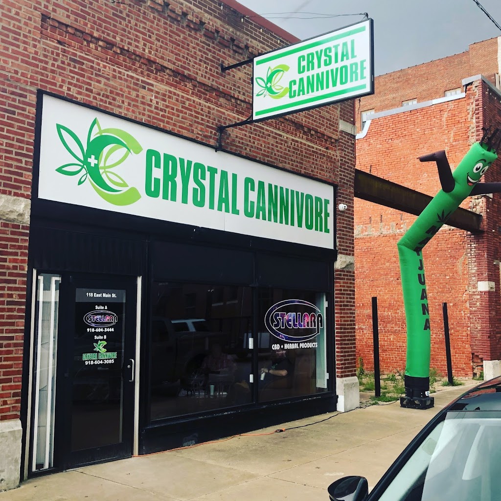 Crystal Cannivore | 118 E Main St Suite B, Pawhuska, OK 74056, USA | Phone: (918) 604-3085