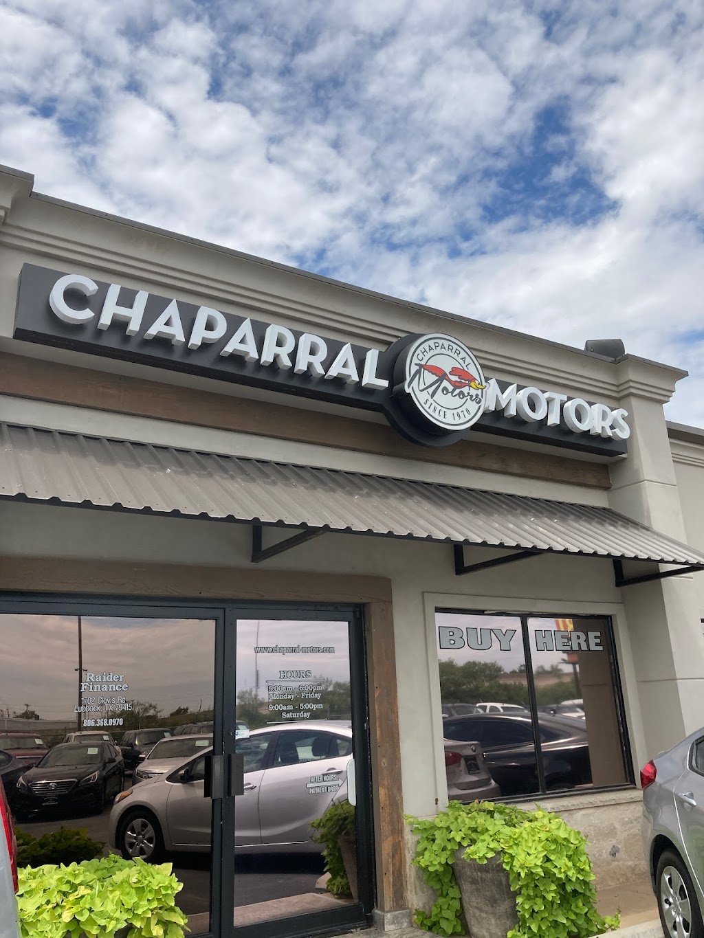 Chaparral Motors | 1702 Clovis Rd, Lubbock, TX 79415, USA | Phone: (806) 744-7393