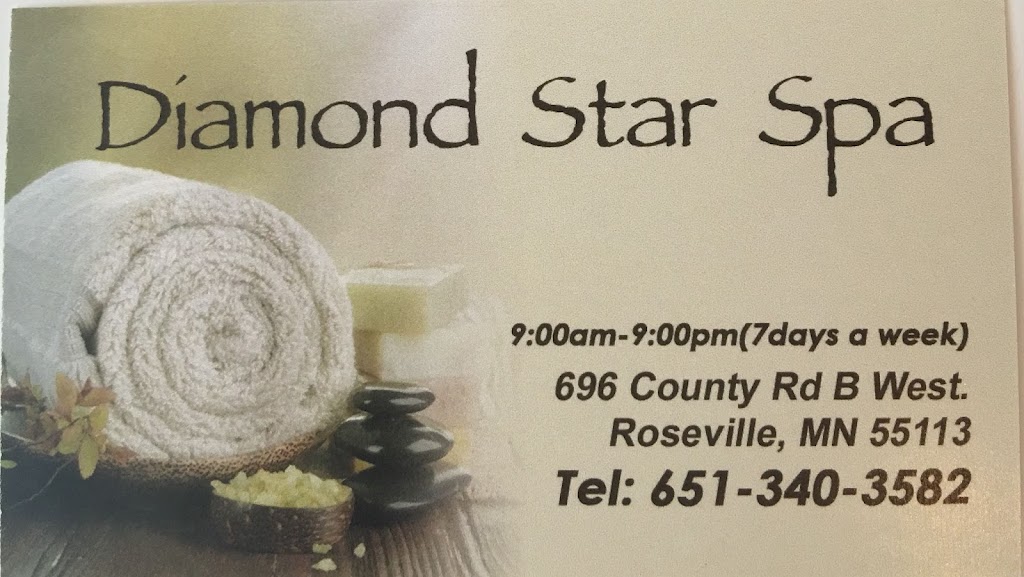 Diamond star spa | 696 County B Rd W, Roseville, MN 55113, USA | Phone: (651) 340-3582