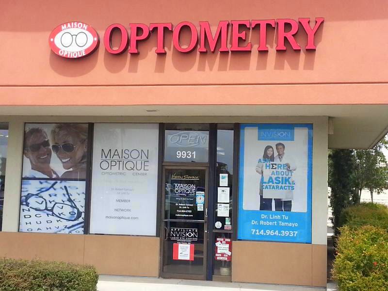 Maison Optique Optometric Center | 9931 Hamilton Ave, Huntington Beach, CA 92646, USA | Phone: (714) 964-3937