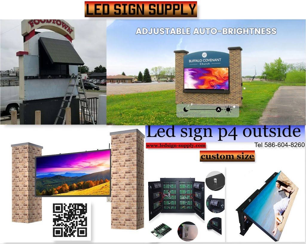 Goga led-signs llc. | 40509 Denbigh Dr, Sterling Heights, MI 48310, USA | Phone: (586) 604-8260