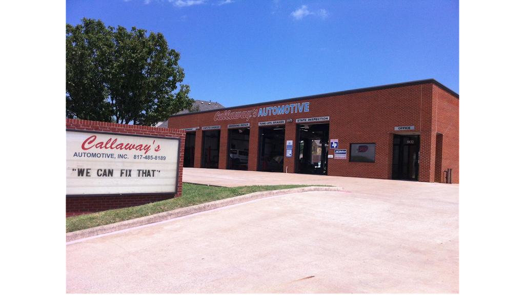 Callaways Automotive | 5832 Davis Blvd, North Richland Hills, TX 76180, USA | Phone: (817) 485-8189