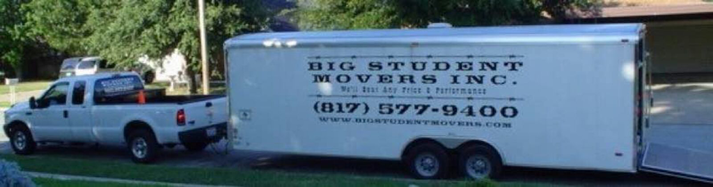AAA Big Student Movers | 12650 N Beach St #32, Fort Worth, TX 76244, USA | Phone: (817) 577-9400