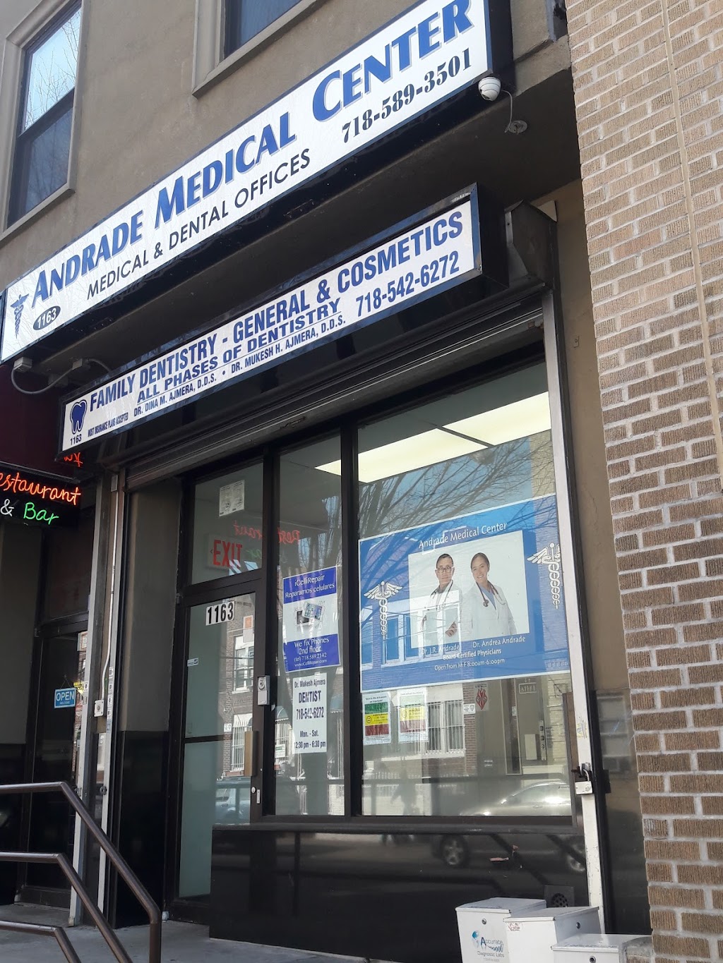 Andrade Joseph MD | 1163 Manor Ave #1, The Bronx, NY 10472, USA | Phone: (718) 589-3501