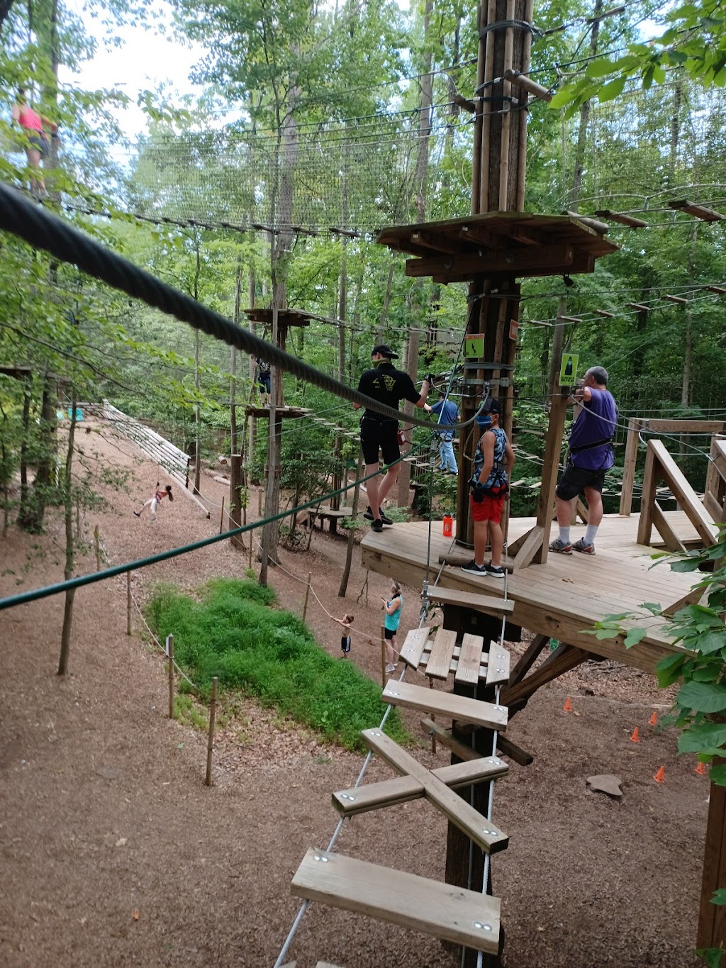 Go Ape Zipline and Adventure Park | 7550 Reservation Dr, Springfield, VA 22153 | Phone: (800) 971-8271