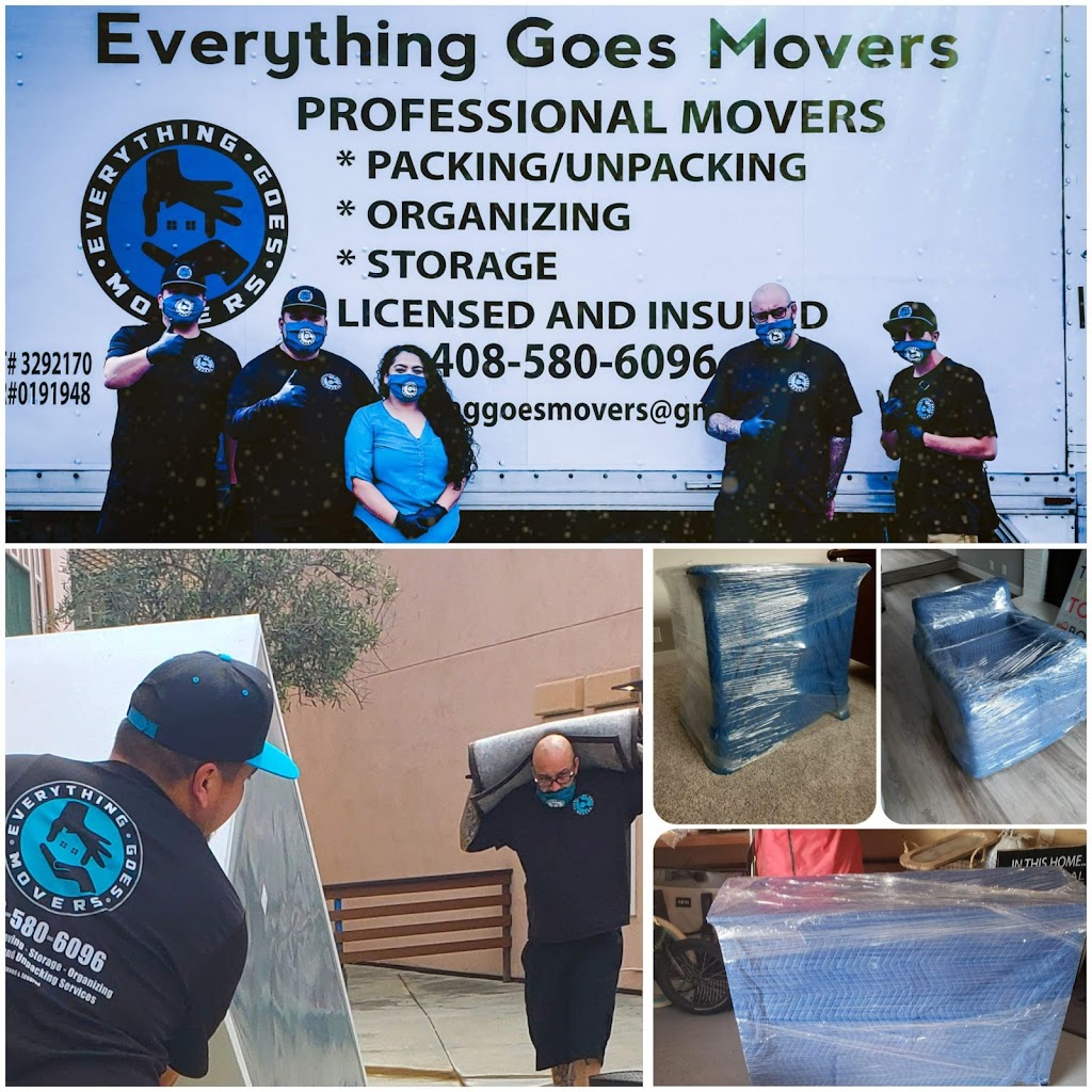 Everything Goes Movers | 2297 Peachtree Ln, San Jose, CA 95128, USA | Phone: (408) 580-6096