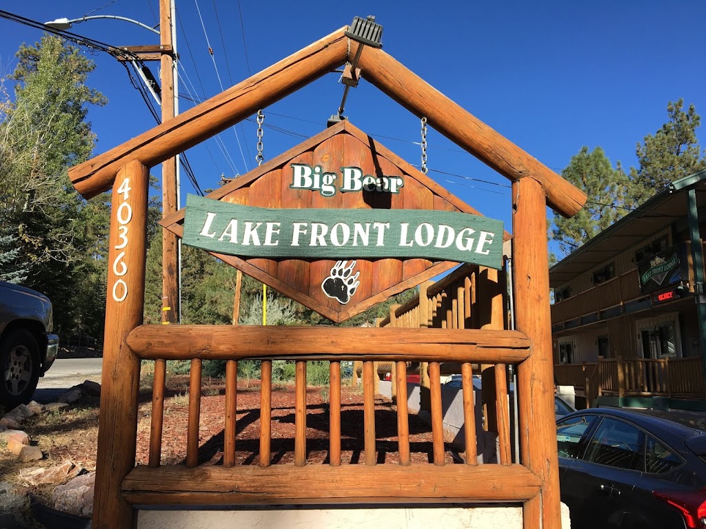 Big Bear LakeFront Lodge | 40360 Lakeview Dr, Big Bear Lake, CA 92315, USA | Phone: (909) 866-8271