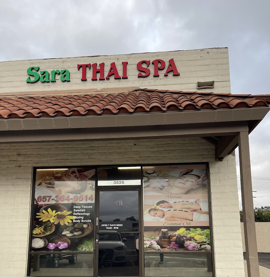 Sara Thai Spa | 3526 E Chapman Ave, Orange, CA 92869, USA | Phone: (949) 444-7227